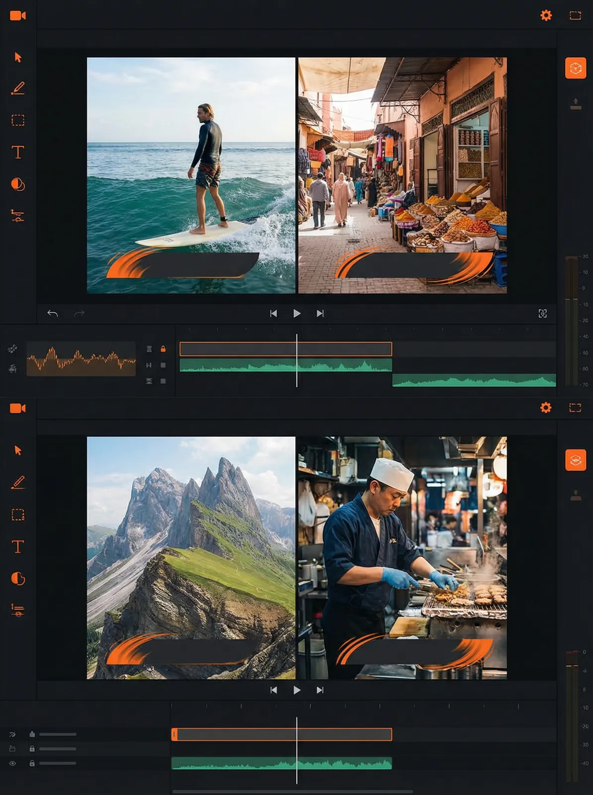 莱茵体育平台 Vlog开场模板设计